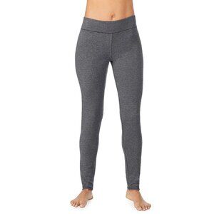 Cuddl Duds Ultra Cozy Leggings Womens Grey Size XS